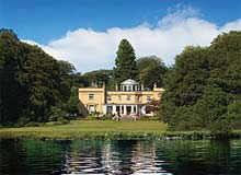 Storrs Hall, overlooking the banks of Lake Windermere, Cumbria.
